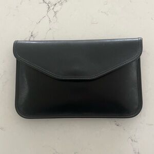 Michael Green black envelope clutch